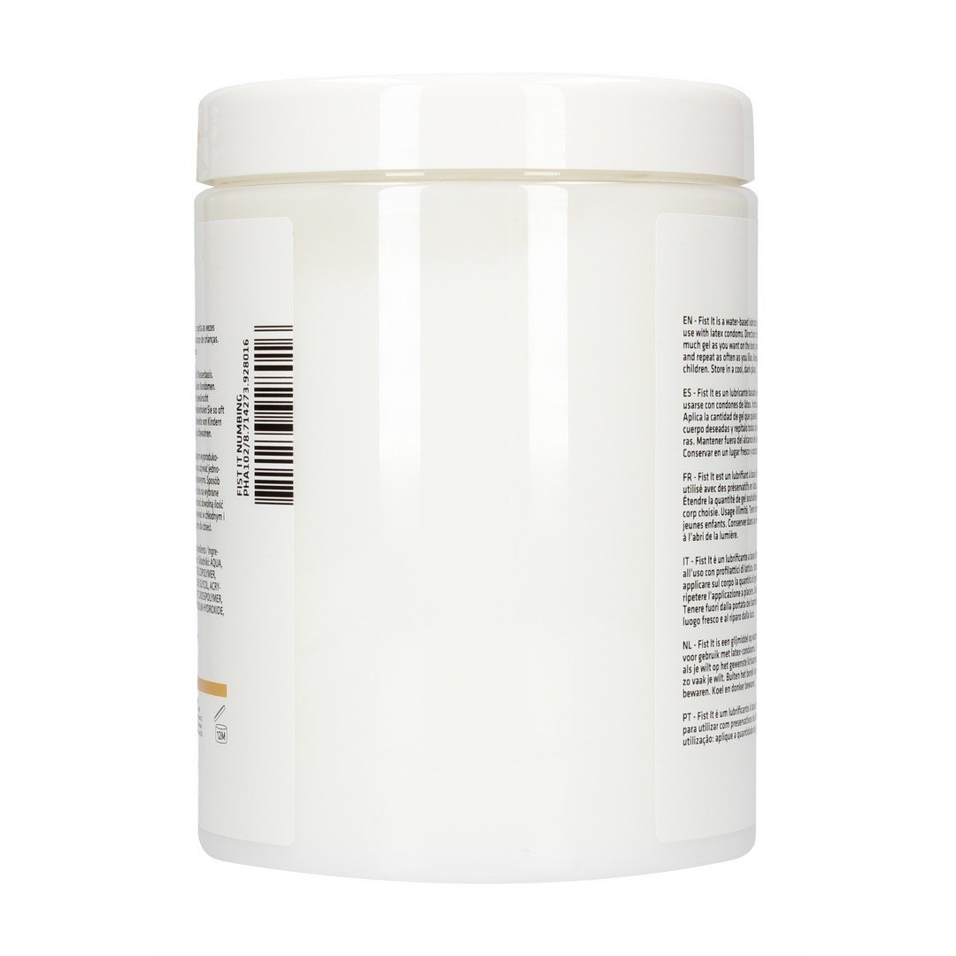 LUBRIFICANTE PARA FISTING NUMBING 33.8 FL OZ 1000 ML FIST IT
