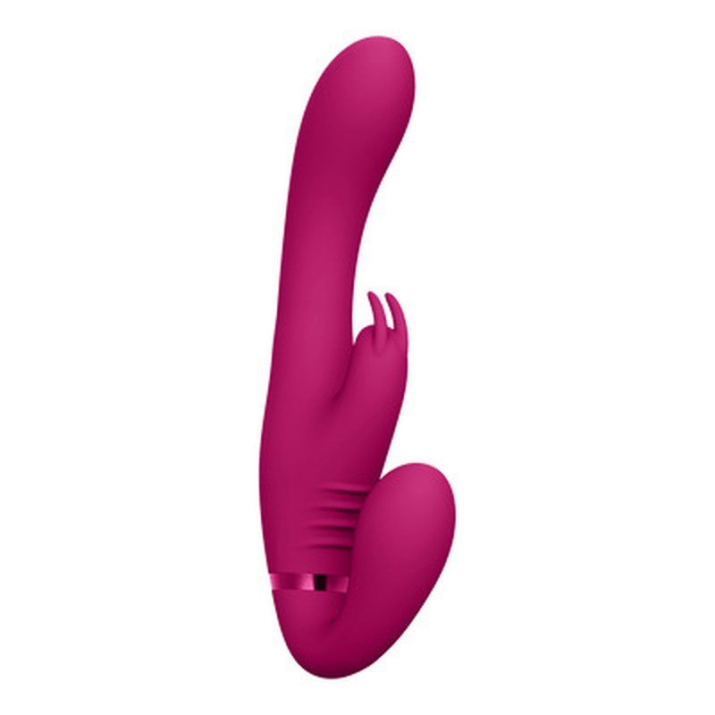 STRAP-ON SEM ARNÊS SUKI VIBRATING RABBIT ROSA VIVE - Image 7