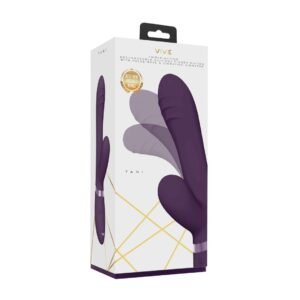 VIBRADOR TANI FINGER MOTION WITH PULSE-WAVE ROXO VIVE