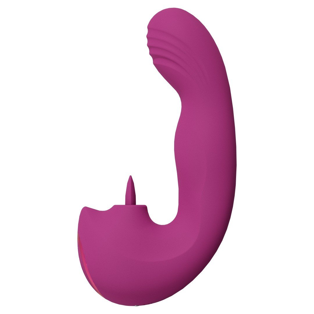 VIBRADOR YUMI FINGER MOTION AND FLICKERING TONGUE ROSA VIVE - Image 5
