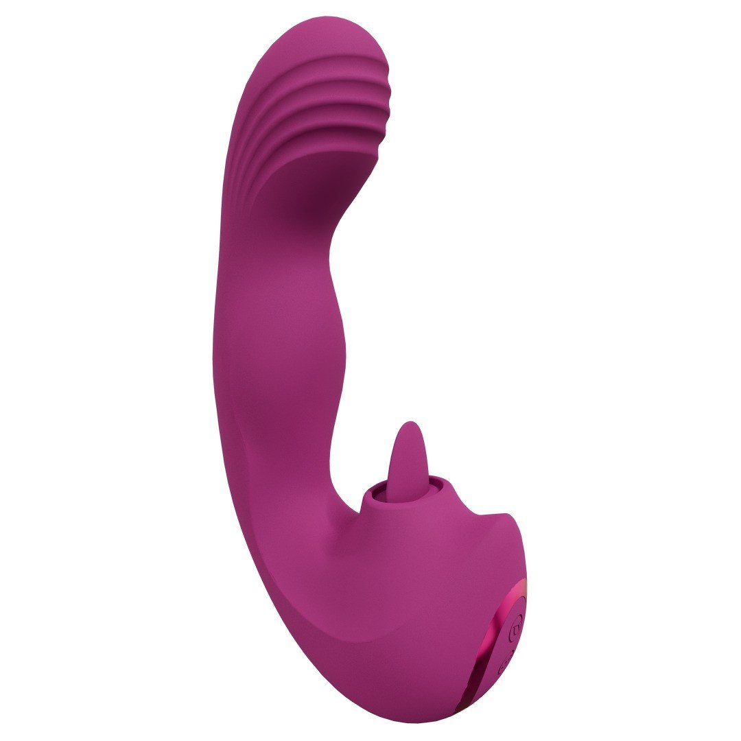 VIBRADOR YUMI FINGER MOTION AND FLICKERING TONGUE ROSA VIVE - Image 6
