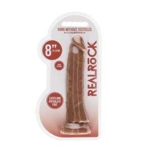 DILDO COM VENTOSA TAN 8 / 20 CM REALROCK