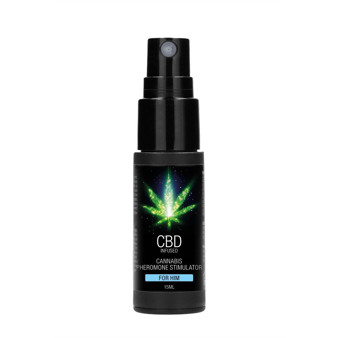 ATIVADOR DE FEROMONAS PARA HOMEM CBD CANNABIS 0.5 FL OZ 15 ML PHARMQUESTS