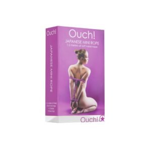 MINI CORDA JAPANESE 4.9 FT/ 1,5 M ROXA OUCH!
