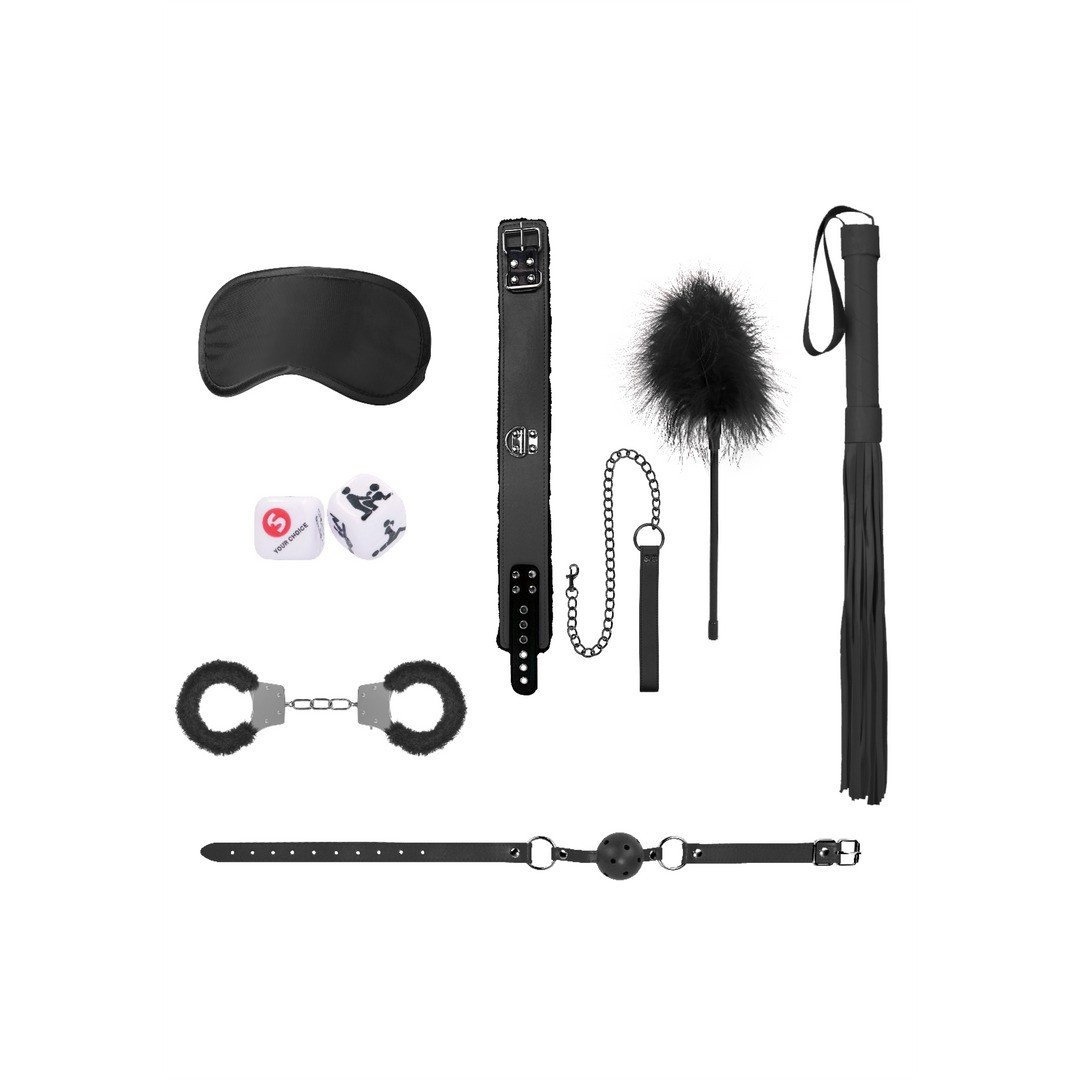 KIT BONDAGE INTRODUCTORY BONDAGE KIT 6 PRETO OUCH! 4 KIT BONDAGE INTRODUCTORY BONDAGE KIT 6 PRETO OUCH! - Image 4