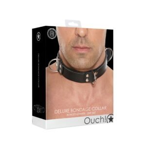 COLEIRA BONDAGE DELUXE PRETO OUCH!