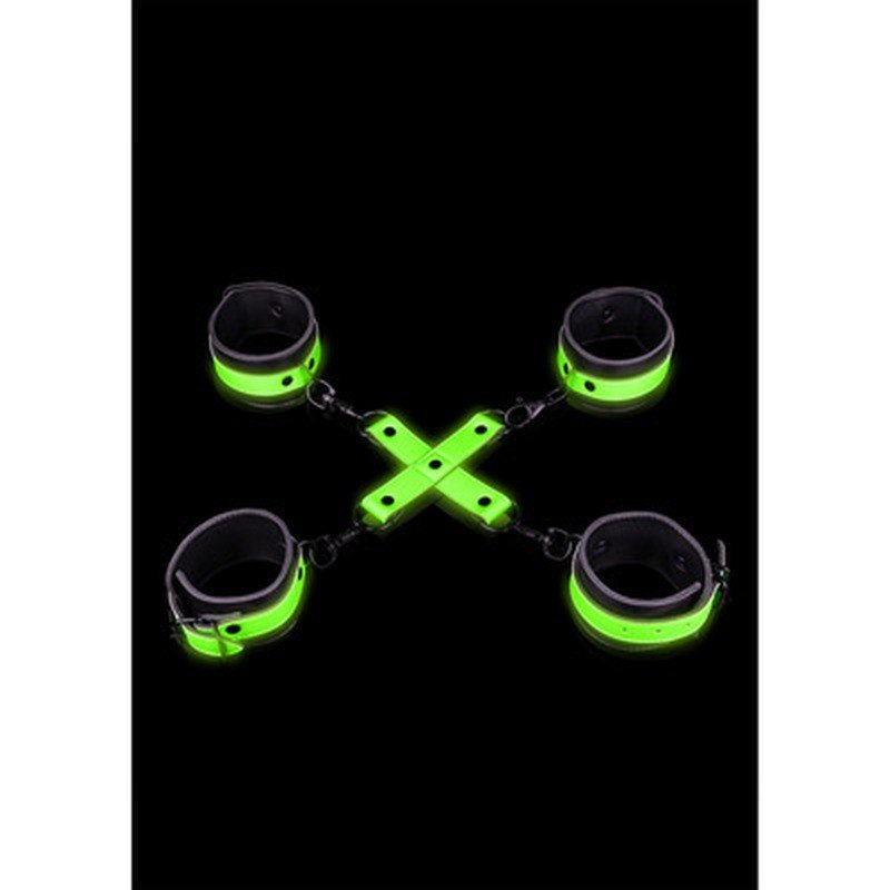 ALGEMAS PARA PULSOS E TORNOZELOS COM HOGTIE GLOW IN THE DARK OUCH! - Image 7