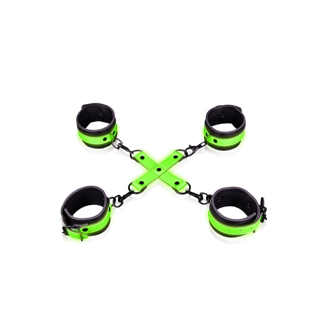 ALGEMAS PARA PULSOS E TORNOZELOS COM HOGTIE GLOW IN THE DARK OUCH! - Image 4
