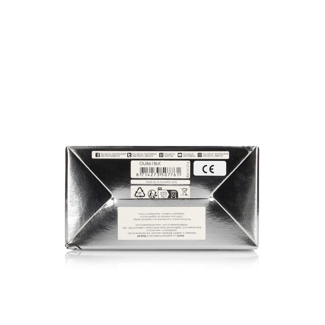 ARNÊS AJUSTÁVEL COM VIBRADORES RECARREGÁVEIS PRETO OUCH! - Image 4