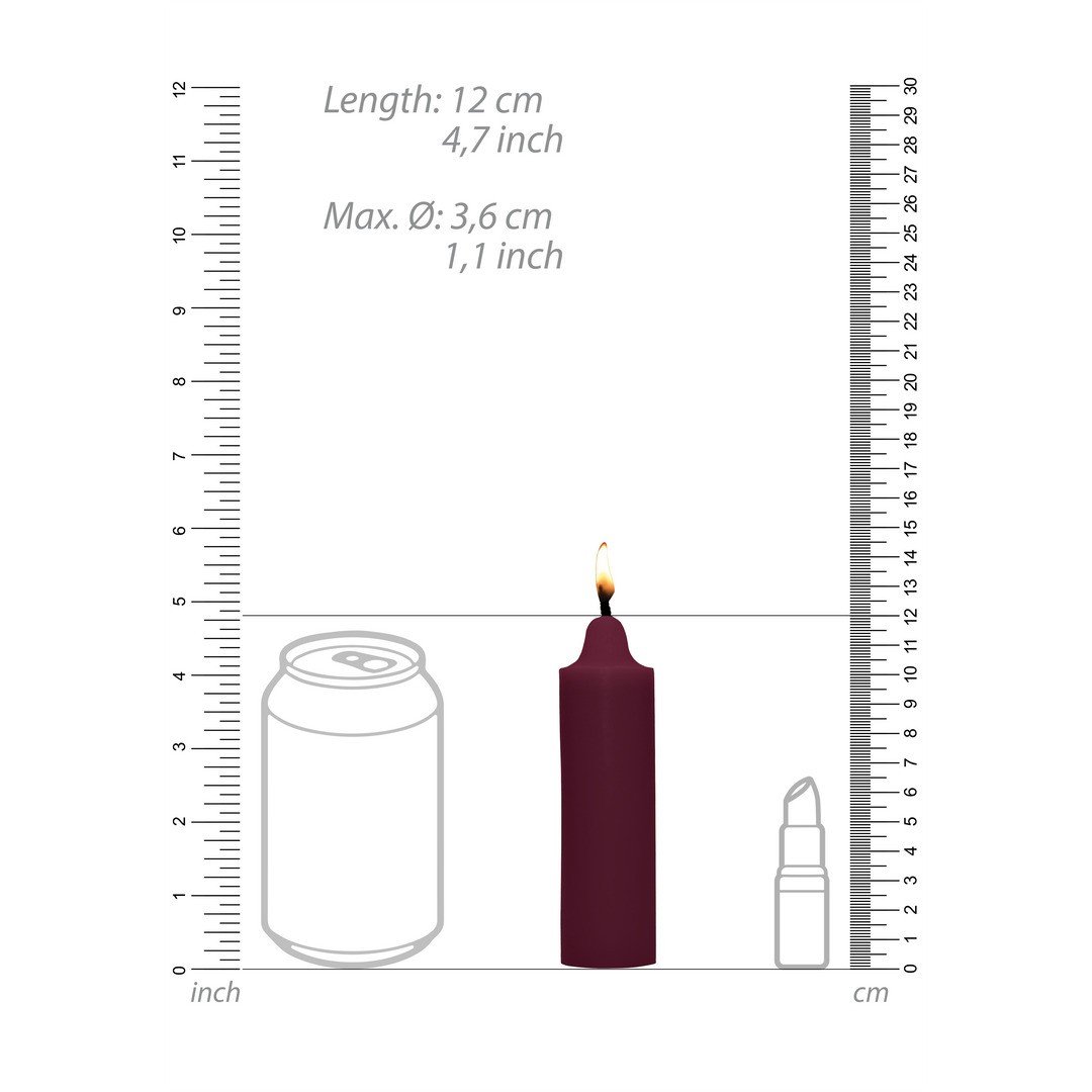VELA COM AROMA DE ROSA WAX PLAY CANDLE 100 GR OUCH! 4 VELA COM AROMA DE ROSA WAX PLAY CANDLE 100 GR OUCH! - Image 4