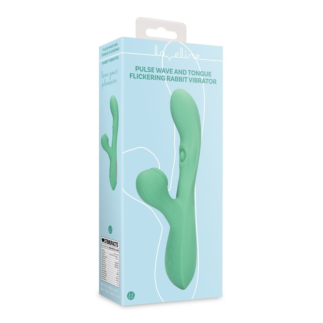 VIBRADOR RABBIT PULSE WAVE AND TONGUE FLICKERING BLUE GRASS LOVELINE