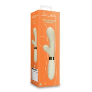VIBRADOR RABBIT DE SILICONE MISTY GREEN LOVELINE