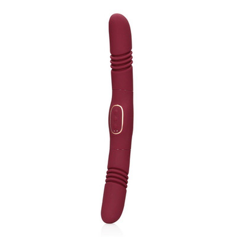 VIBRADOR DOUBLE-SIDED THRUSTING MERLOT GRAPE LOVELINE 7 VIBRADOR DOUBLE-SIDED THRUSTING MERLOT GRAPE LOVELINE - Image 7