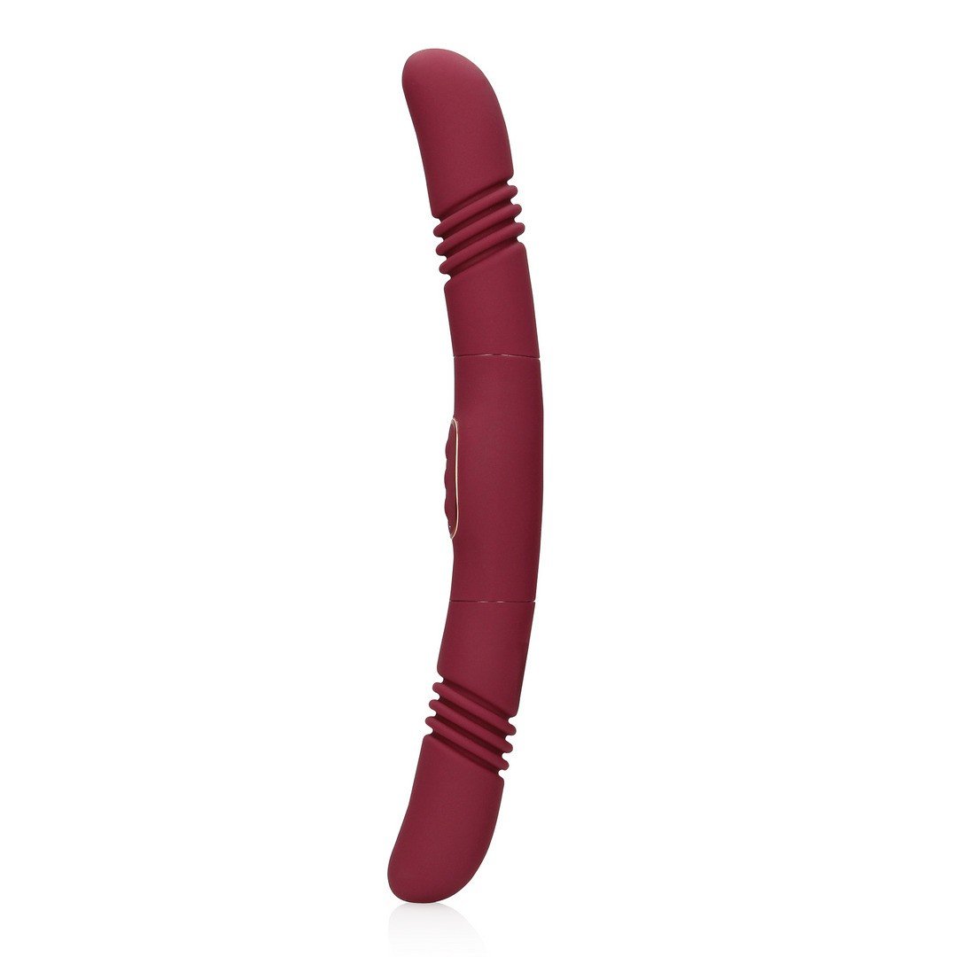VIBRADOR DOUBLE-SIDED THRUSTING MERLOT GRAPE LOVELINE 6 VIBRADOR DOUBLE-SIDED THRUSTING MERLOT GRAPE LOVELINE - Image 6