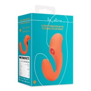 VIBRADOR G-SPOT VIBRATOR WITH CLITORAL PULSE WAVE UNTAMED ORANGE LOVELINE