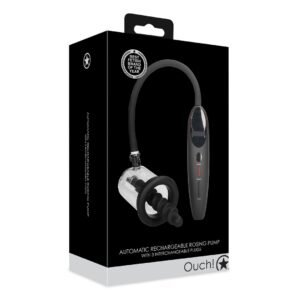 BOMBA ANAL AUTOMATIC RECHARGEABLE ROSING PUMP PRETA OUCH!