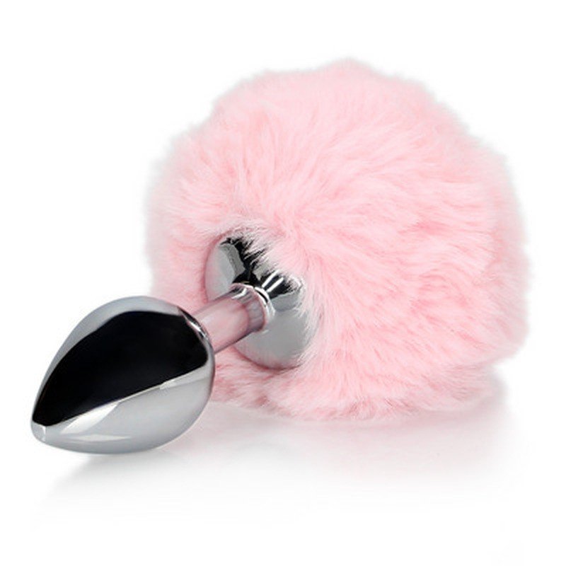 PLUG ANAL COM CAUDA DE COELHO ROSA OUCH! 7 PLUG ANAL COM CAUDA DE COELHO ROSA OUCH! - Image 7