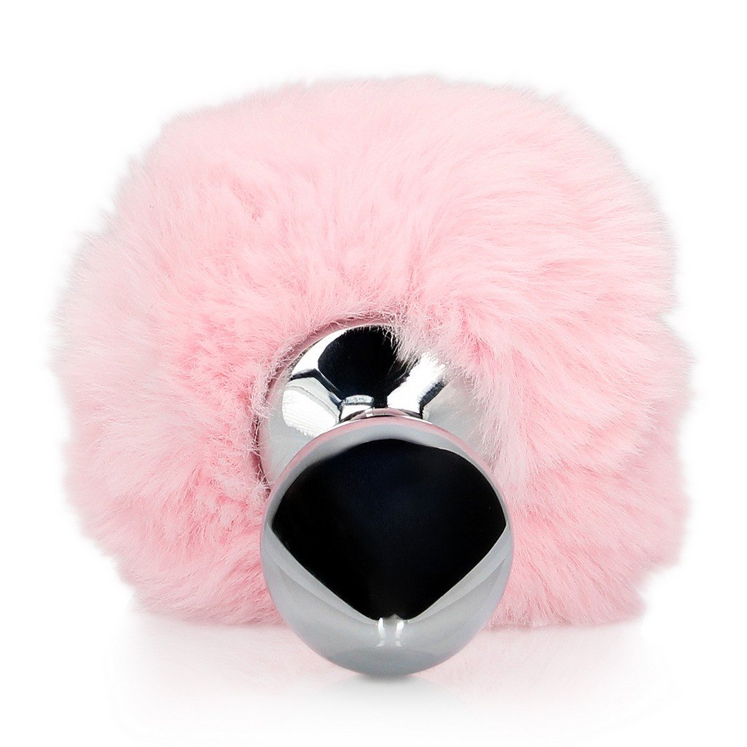 PLUG ANAL COM CAUDA DE COELHO ROSA OUCH! 4 PLUG ANAL COM CAUDA DE COELHO ROSA OUCH! - Image 4