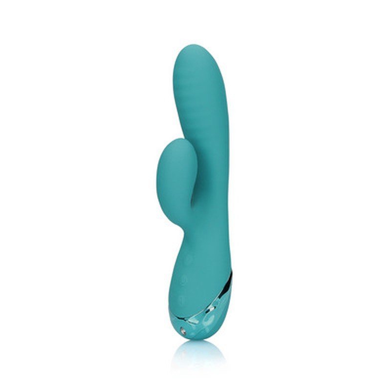 VIBRADOR COELHO INSUFLÁVEL PEACOCK BLUE LOVELINE 7 VIBRADOR COELHO INSUFLÁVEL PEACOCK BLUE LOVELINE - Image 7