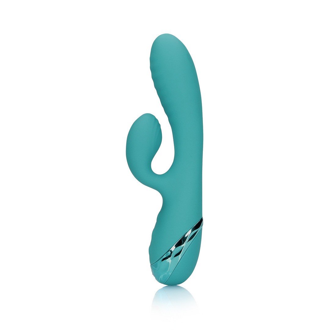 VIBRADOR COELHO INSUFLÁVEL PEACOCK BLUE LOVELINE 6 VIBRADOR COELHO INSUFLÁVEL PEACOCK BLUE LOVELINE - Image 6