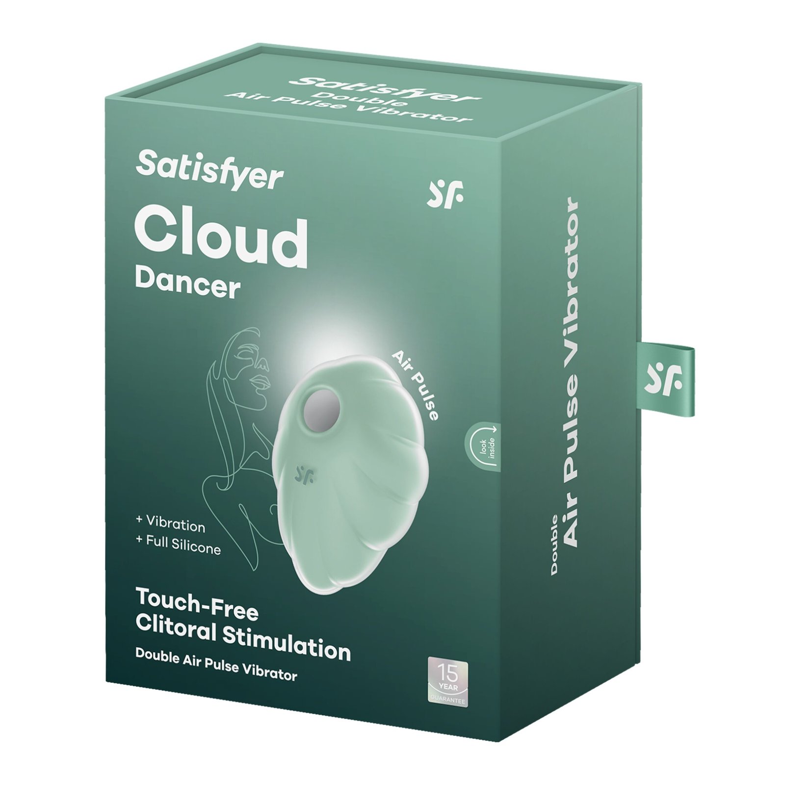 ESTIMULADOR CLOUD DANCER MENTA SATISFYER 1 ESTIMULADOR CLOUD DANCER MENTA SATISFYER
