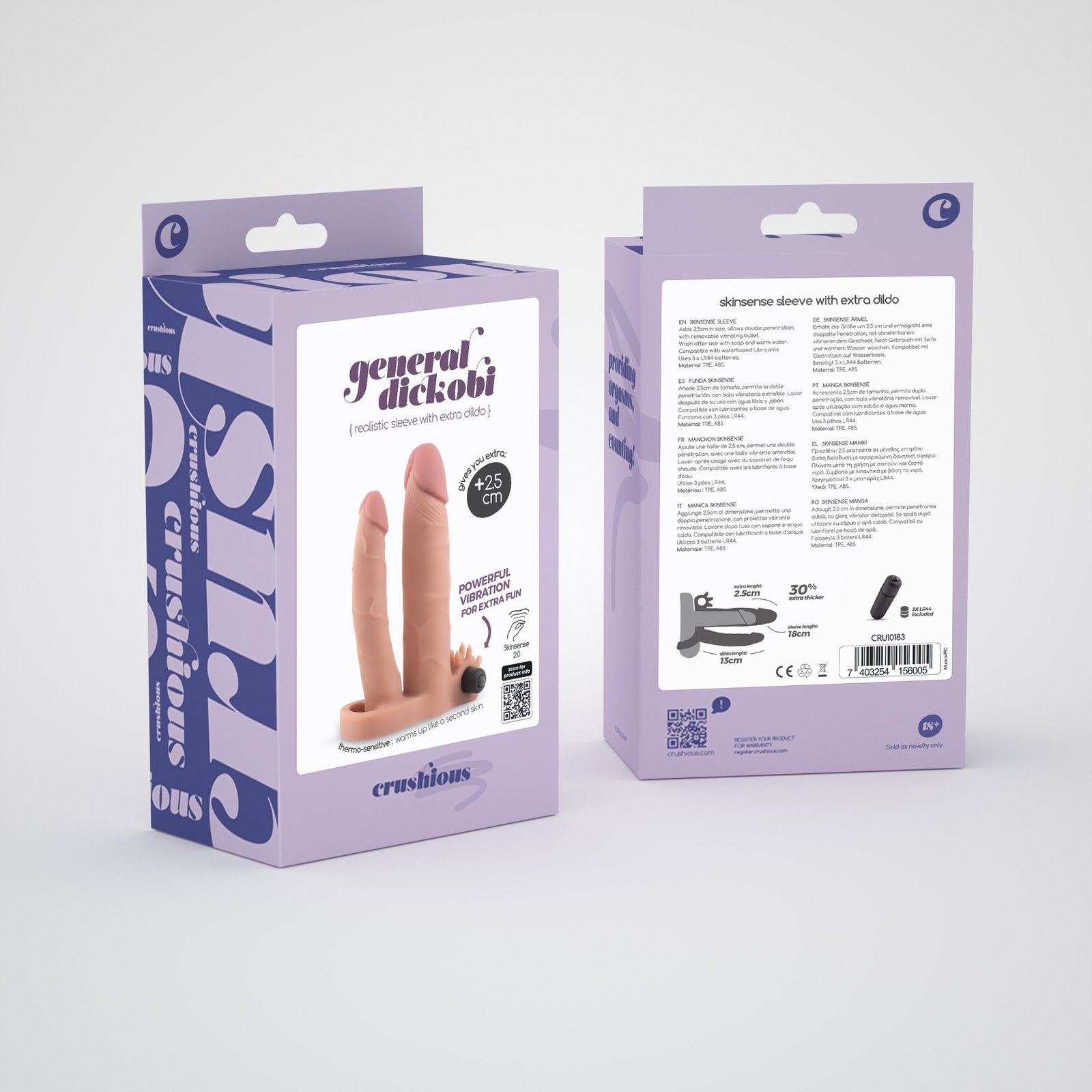 MANGA REALISTA PARA PÉNIS COM DILDO EXTRA GENERAL DICKOBI CRUSHIOUS 9 MANGA REALISTA PARA PÉNIS COM DILDO EXTRA GENERAL DICKOBI CRUSHIOUS - Image 9