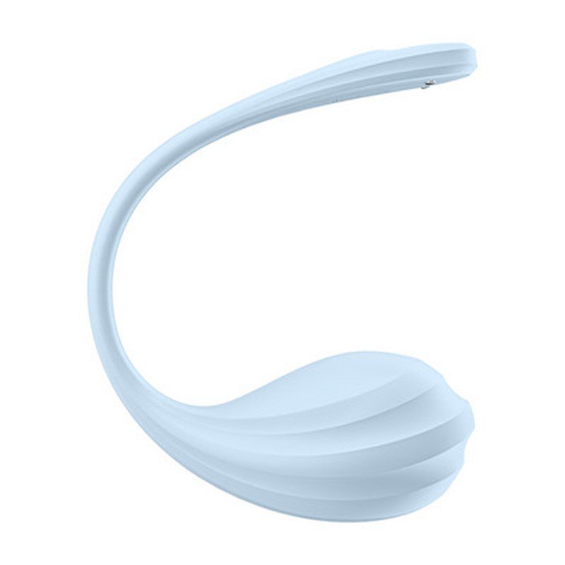OVO SMOOTH PETAL CONNECT APP - WEARABLE COUPLE VIBRATOR - AZUL SATISFYER 5 OVO SMOOTH PETAL CONNECT APP – WEARABLE COUPLE VIBRATOR – AZUL SATISFYER