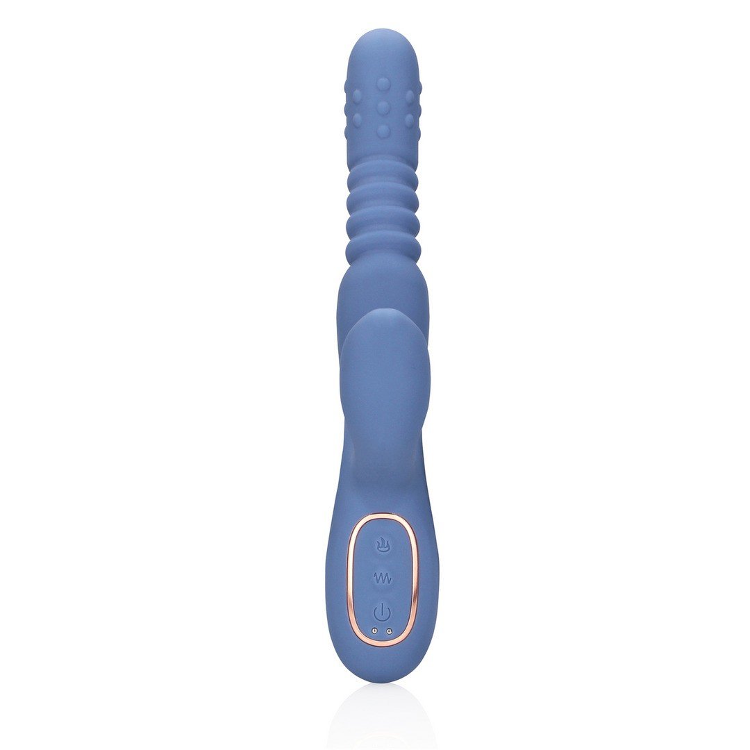 VIBRADOR COM PÉROLAS ROTATIVAS E IMPULSO RABBIT BLUE NOVA LOVELINE 5 VIBRADOR COM PÉROLAS ROTATIVAS E IMPULSO RABBIT BLUE NOVA LOVELINE - Image 5