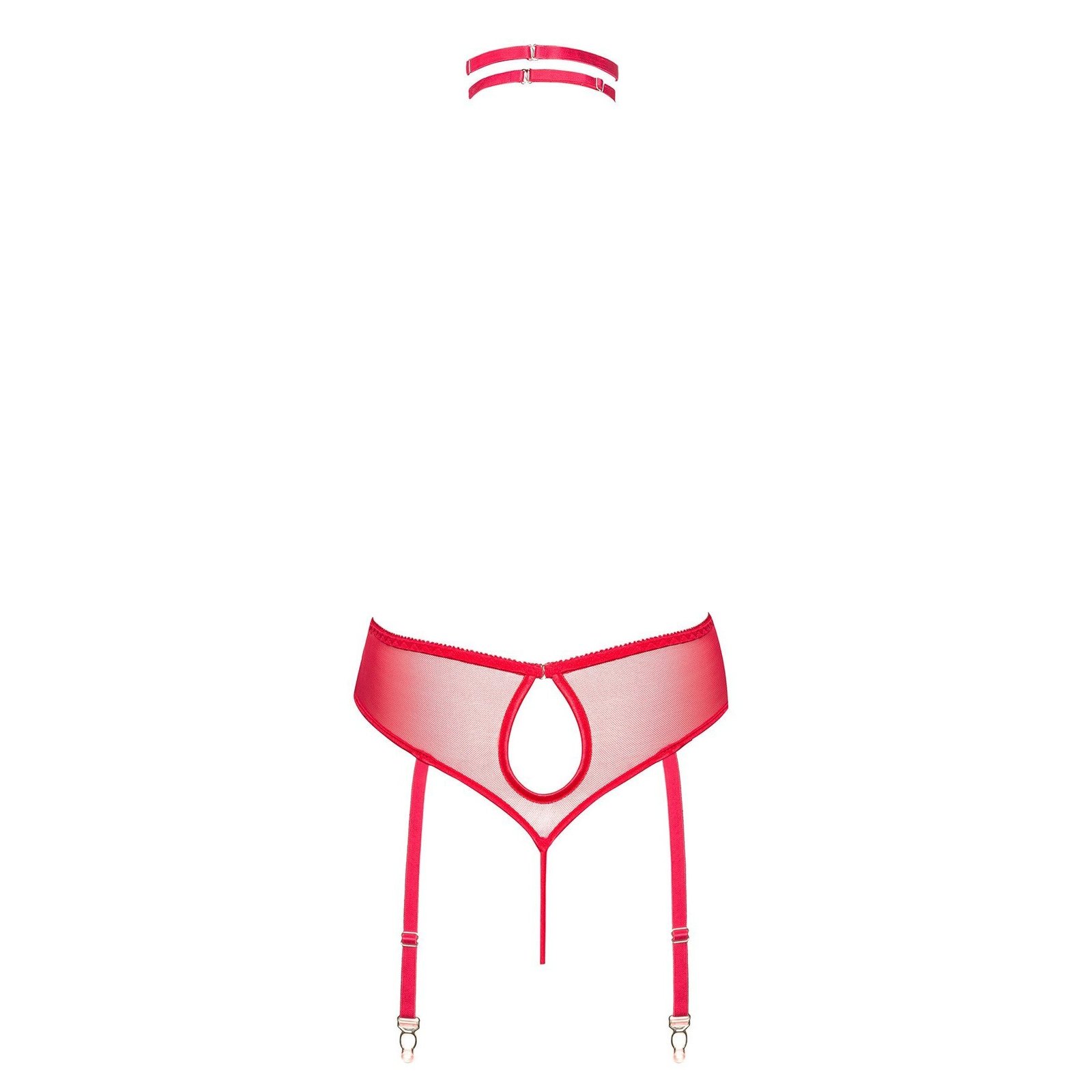 BODY ADELAIDE VERMELHO CEREJA BEAUTY NIGHT FASHION - Image 4