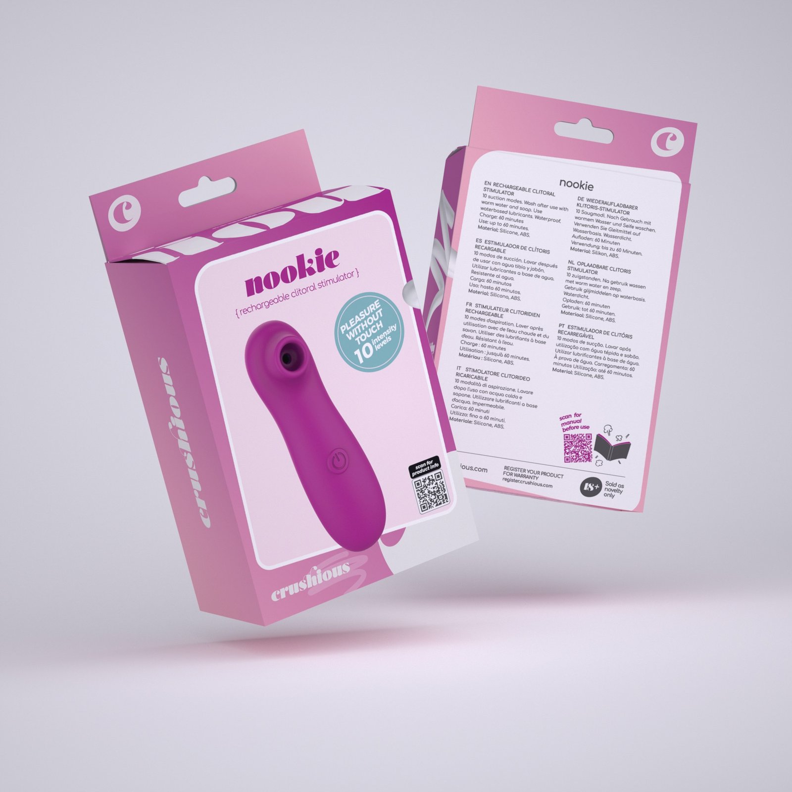 NOOKIE ESTIMULADOR CLITORIANO RECARREGÁVEL CRUSHIOUS 11 NOOKIE ESTIMULADOR CLITORIANO RECARREGÁVEL CRUSHIOUS - Image 11