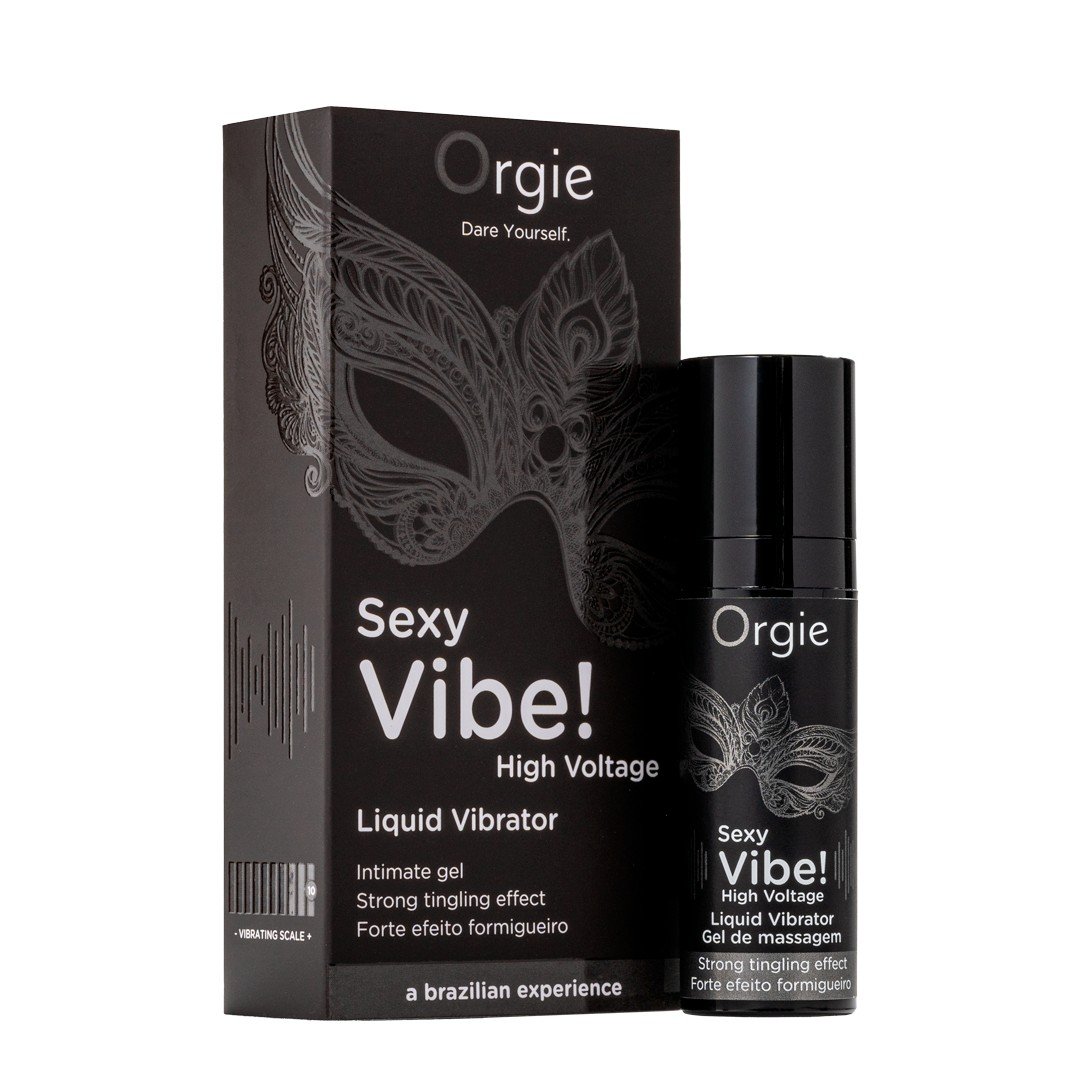 GEL COM VIBRAÇÃO SEXY VIBE HIGH VOLTAGE 15ML ORGIE 4 GEL COM VIBRAÇÃO SEXY VIBE HIGH VOLTAGE 15ML ORGIE - Image 4