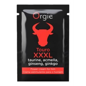 SAQUETA DE CREME ESTIMULANTE TOURO XXXL 2ML ORGIE