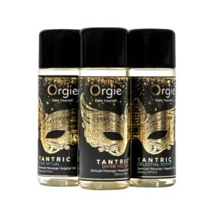 CONJUNTO DE ÓLEOS DE MASSAGEM TANTRIC SENSUAL MINI SIZE 3X30ML ORGIE