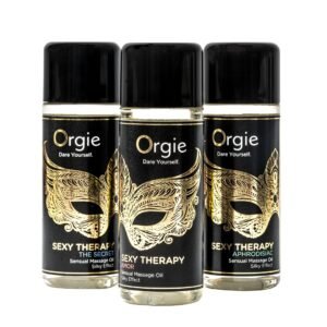 CONJUNTO DE ÓLEOS DE MASSAGEM SEXY THERAPY SENSUAL MINI SIZE 3X30ML ORGIE