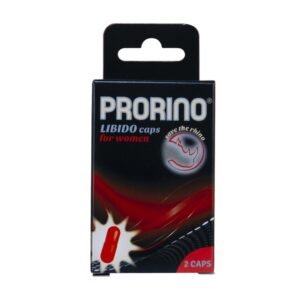 CÁPSULAS ESTIMULANTES PRORINO LIBIDO CAPS PARA MULHER 2 CÁPSULAS