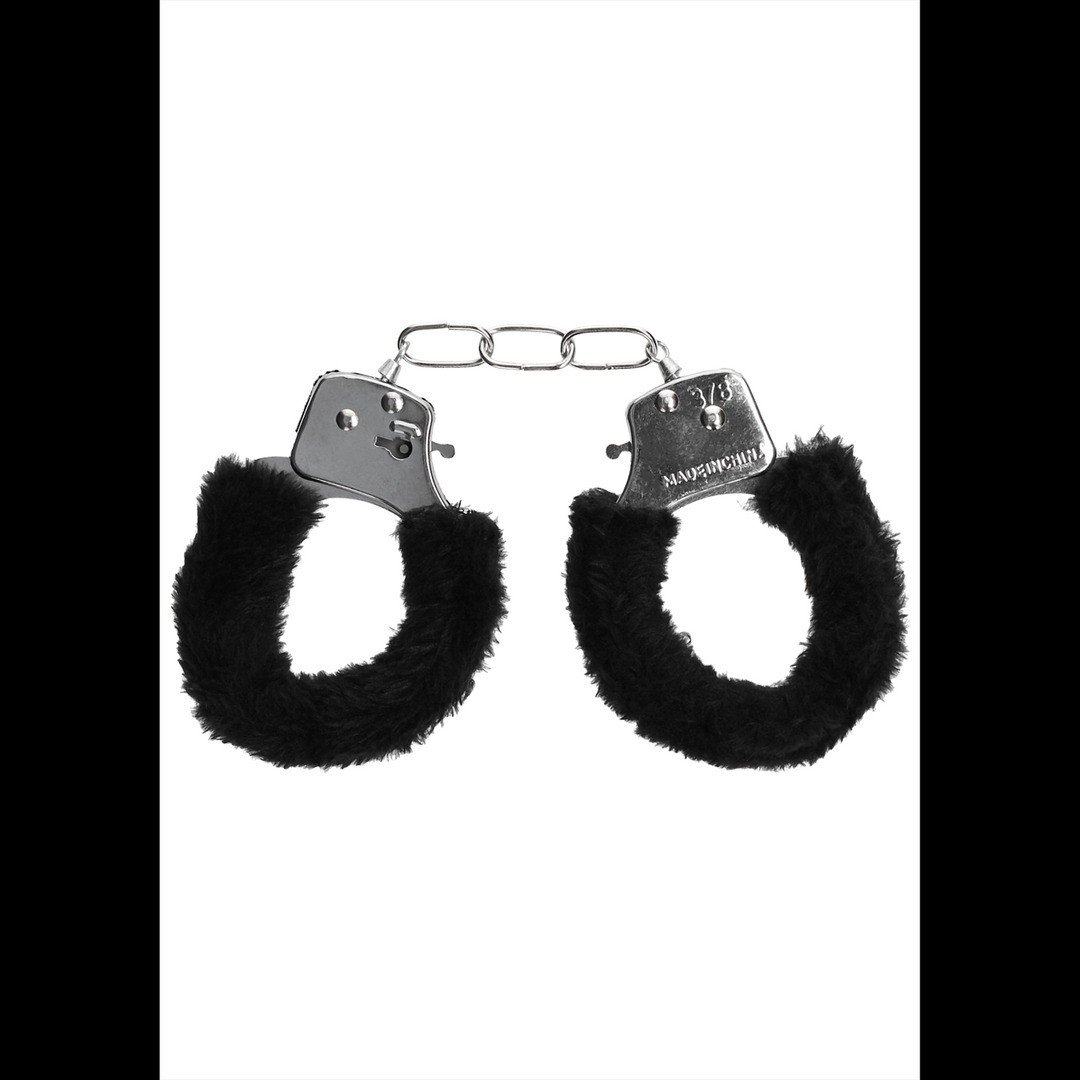 ALGEMAS COM PELUCHE PLEASURE FURRY HANDCUFFS PRETAS - Image 4