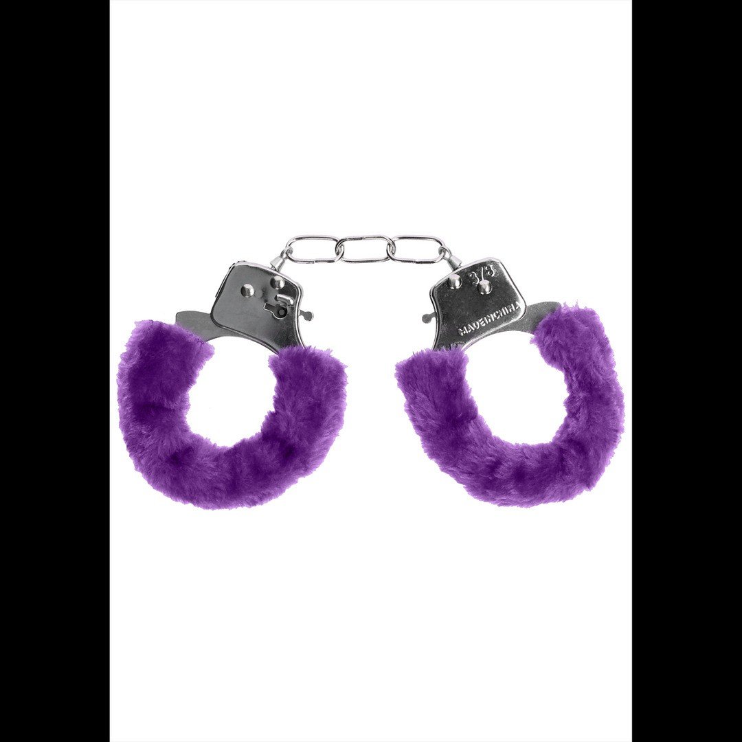 ALGEMAS COM PELUCHE PLEASURE FURRY HANDCUFFS ROXAS - Image 4