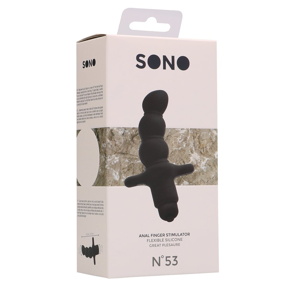 ESTIMULADOR DE PRÓSTATA COM VIBRAÇÃO SONO Nº53 PRETO - Image 3