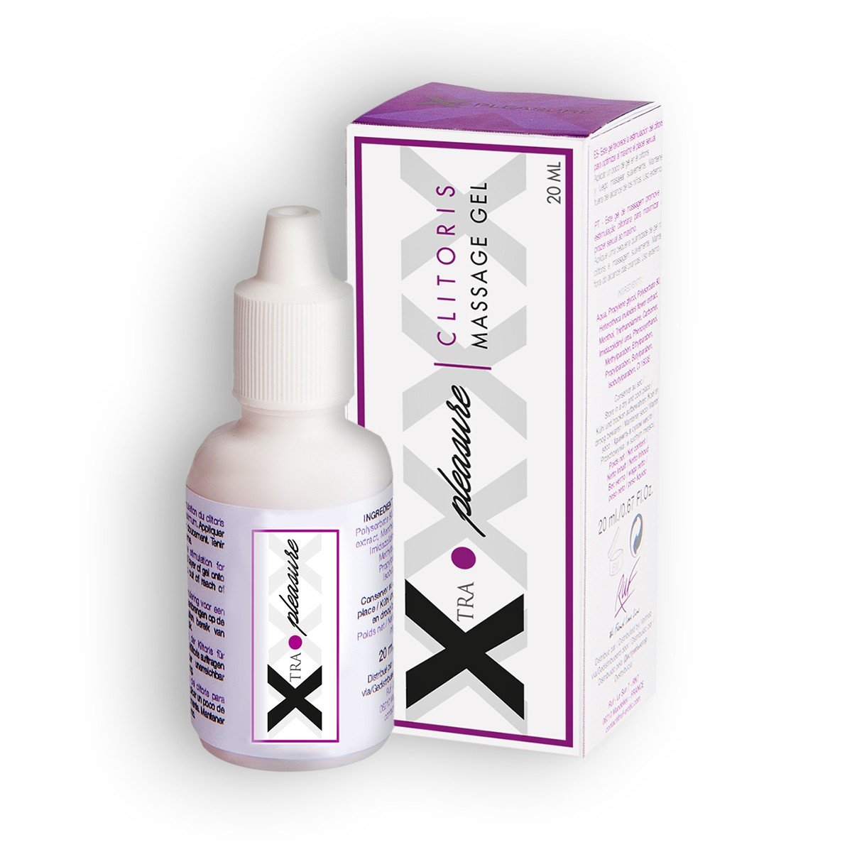 GEL DE MASSAGEM CLITORIS X-PLEASURE PARA MULHER 20ML 1 GEL DE MASSAGEM CLITORIS X-PLEASURE PARA MULHER 20ML