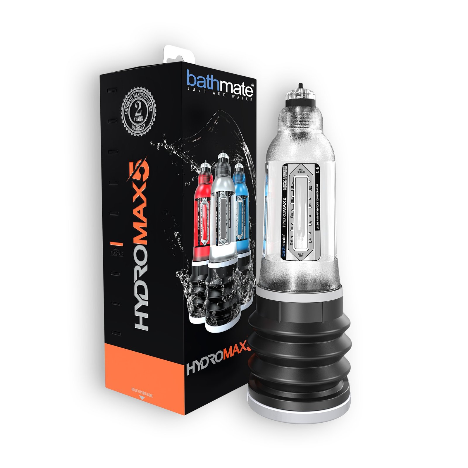 BOMBA PARA O PÉNIS BATHMATE HYDROMAX 5 TRANSPARENTE - Image 4