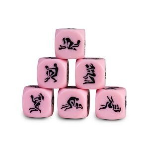 DADO COM POSIÇÕES SEXUAIS ROSA