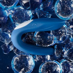 VIBRADOR PARA CASAL DOUBLE WHALE COM CARREGADOR USB