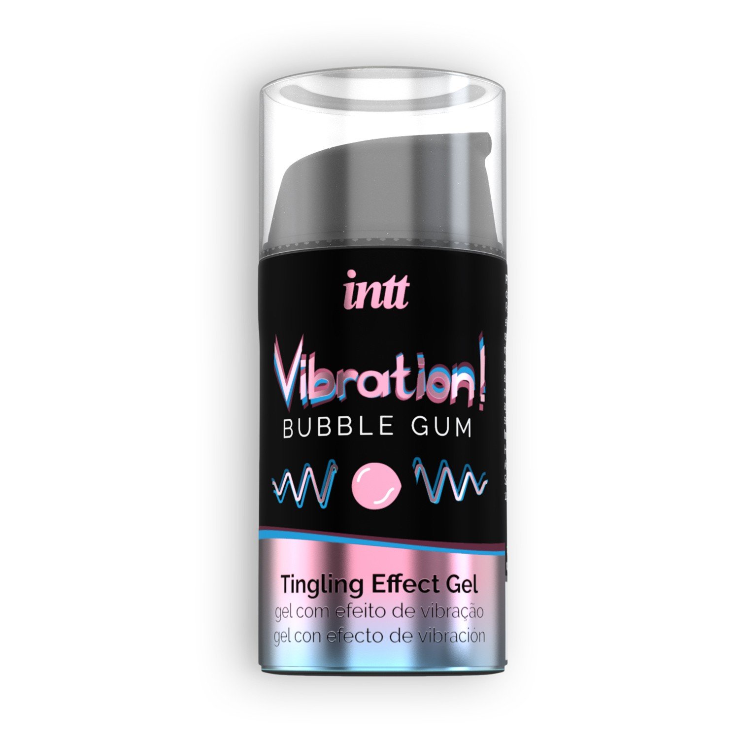 GEL COM VIBRAÇÃO VIBRATION PASTILHA ELÁSTICA INTT 15ML 4 GEL COM VIBRAÇÃO VIBRATION PASTILHA ELÁSTICA INTT 15ML - Image 4