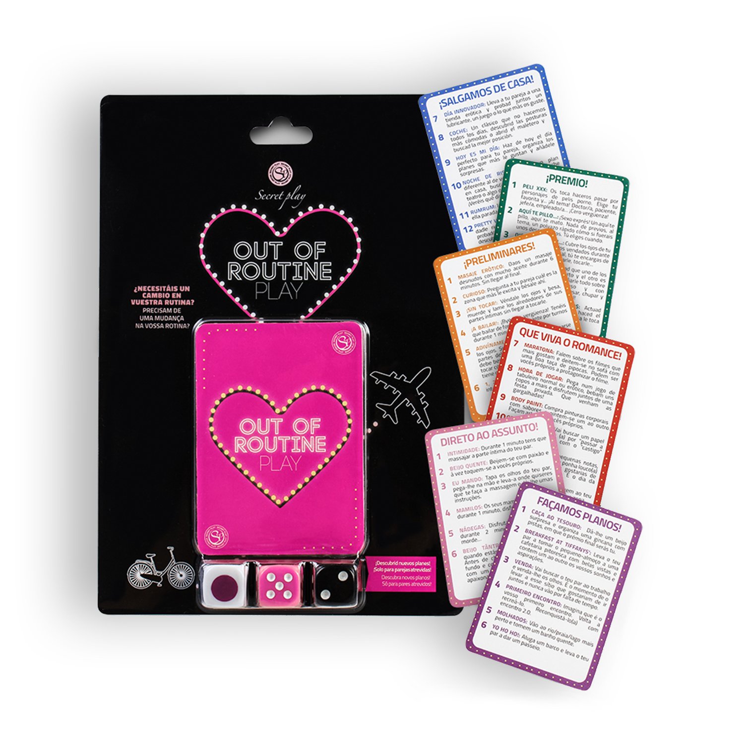 JOGO OUT OF ROUTINE EM INGLÊS E ESPANHOL SECRET PLAY 4 JOGO OUT OF ROUTINE EM INGLÊS E ESPANHOL SECRET PLAY