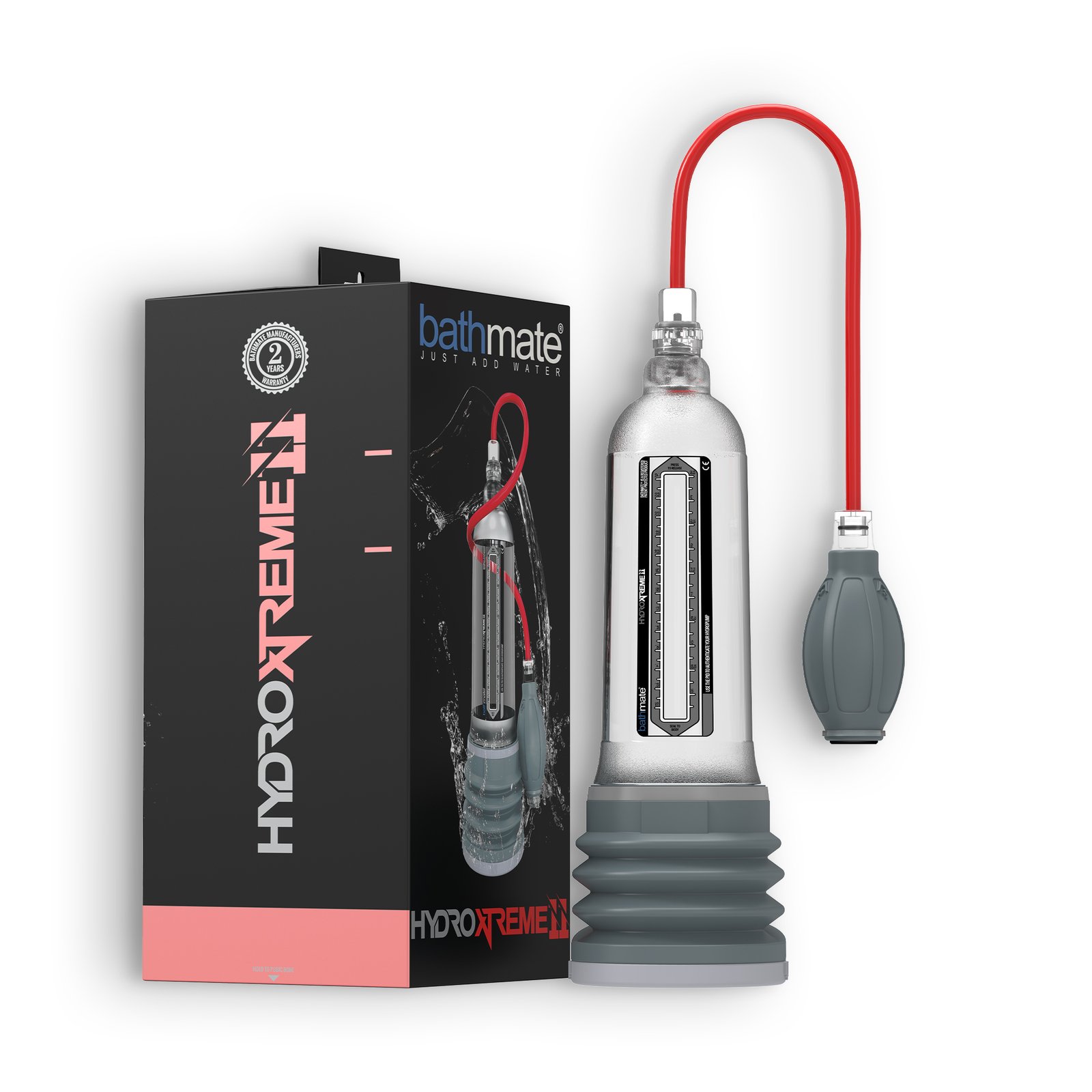 BOMBA PARA O PÉNIS COM ACESSÓRIOS BATHMATE HYDROXTREME 11 TRANSPARENTE