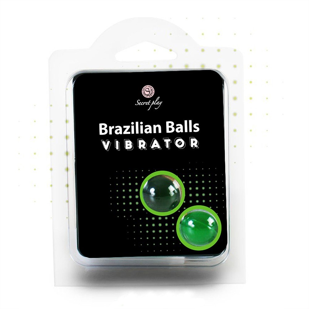 BOLAS LUBRIFICANTES BRAZILIAN BALLS SHOCK EFEITO VIBRADOR 2 X 4GR - Image 3