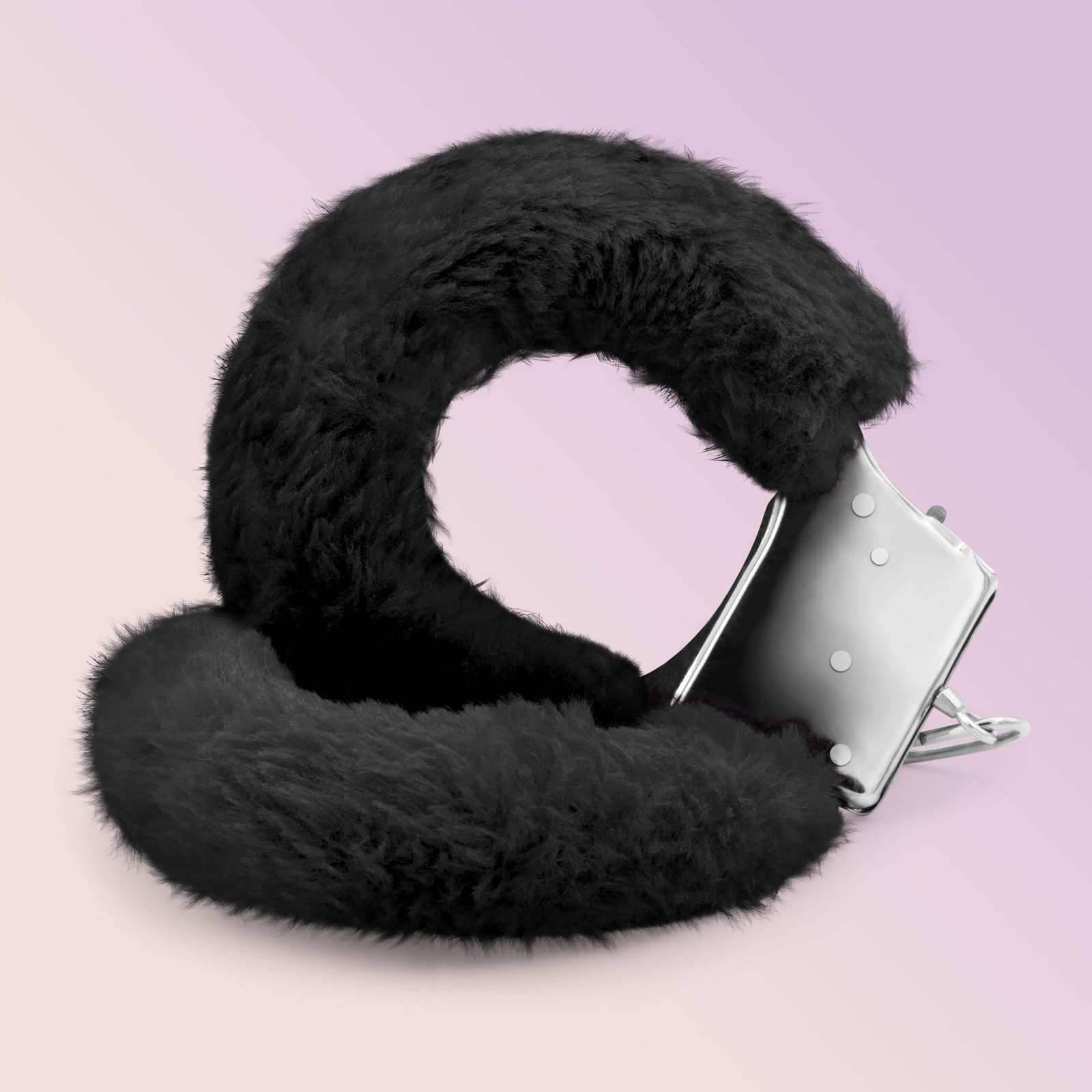 ALGEMAS DE PELUCHE LOVE CUFFS CRUSHIOUS PRETAS - Image 6