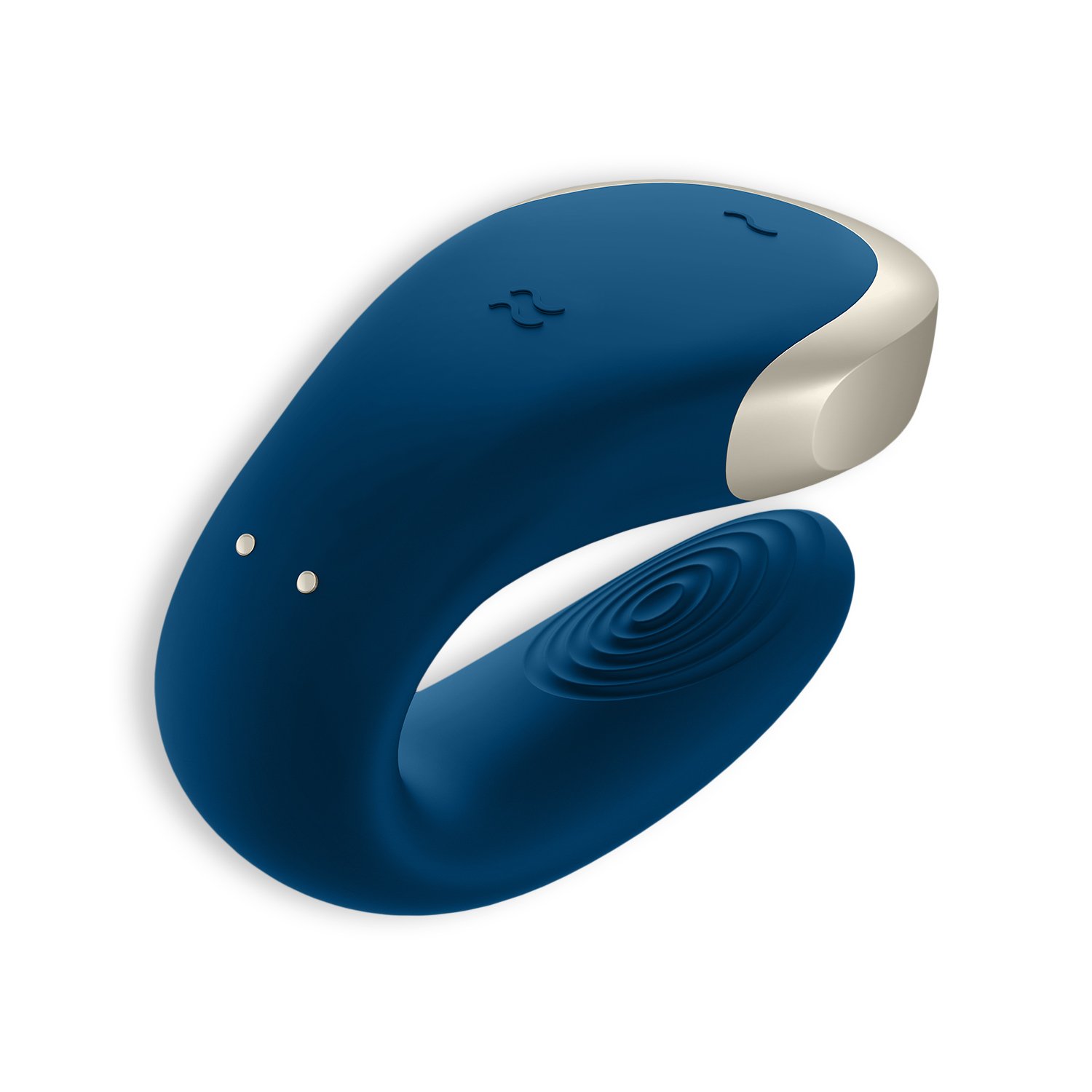 VIBRADOR DOUBLE LOVE COM APP SATISFYER AZUL 3 VIBRADOR DOUBLE LOVE COM APP SATISFYER AZUL - Image 3