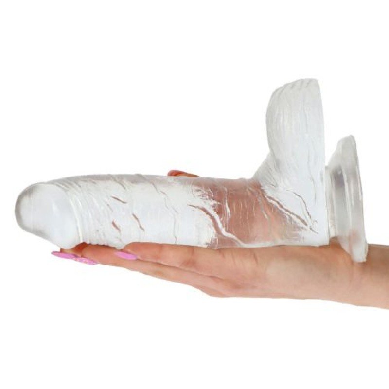 DILDO REAL RAPTURE EARTH FLAVOUR 7.5'' TRANSPARENTE 4 DILDO REAL RAPTURE EARTH FLAVOUR 7.5'' TRANSPARENTE - Image 4