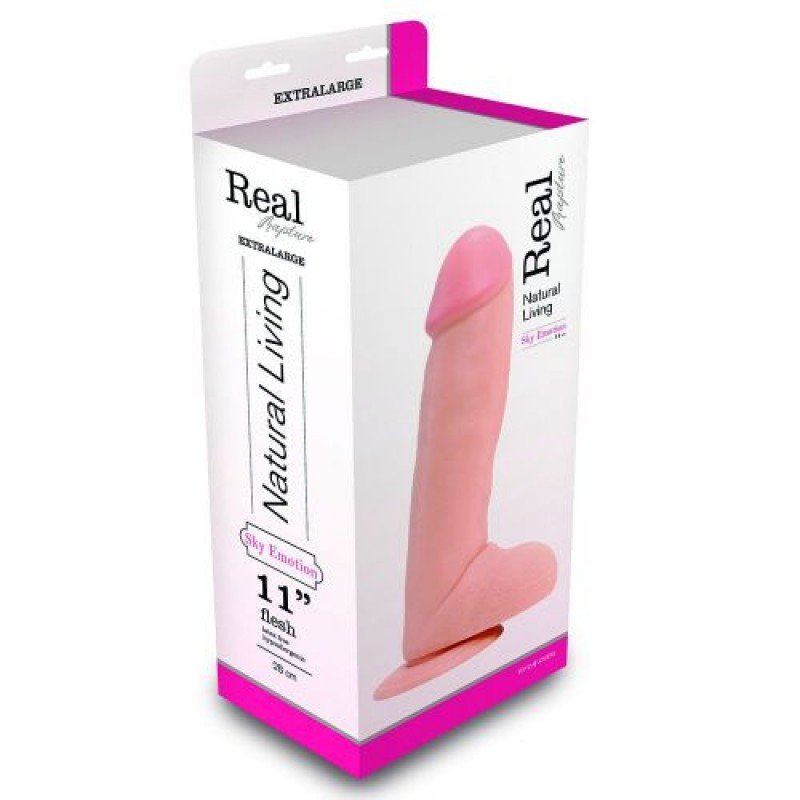 DILDO REALÍSTICO REAL RAPTURE SKY EMOTION 11'' BRANCO 3 DILDO REALÍSTICO REAL RAPTURE SKY EMOTION 11'' BRANCO - Image 3